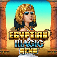 Egyptian Magic Keno game card